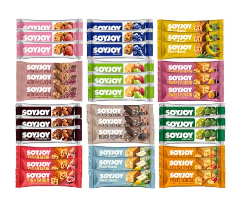 【HLS】 SOYJOY ソイジョイ アソート 36本セット (全12種)×3本 オリジナルポケットティッシュ付（Amazon）