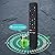Voice Remote Replacement for Sony Smart TV Control:Comptible for 2019-2025 Sony Bravia OLED LED 4K 8K UHD,for Android Google TV with Shortcuts YouTube and Disney+ etc.