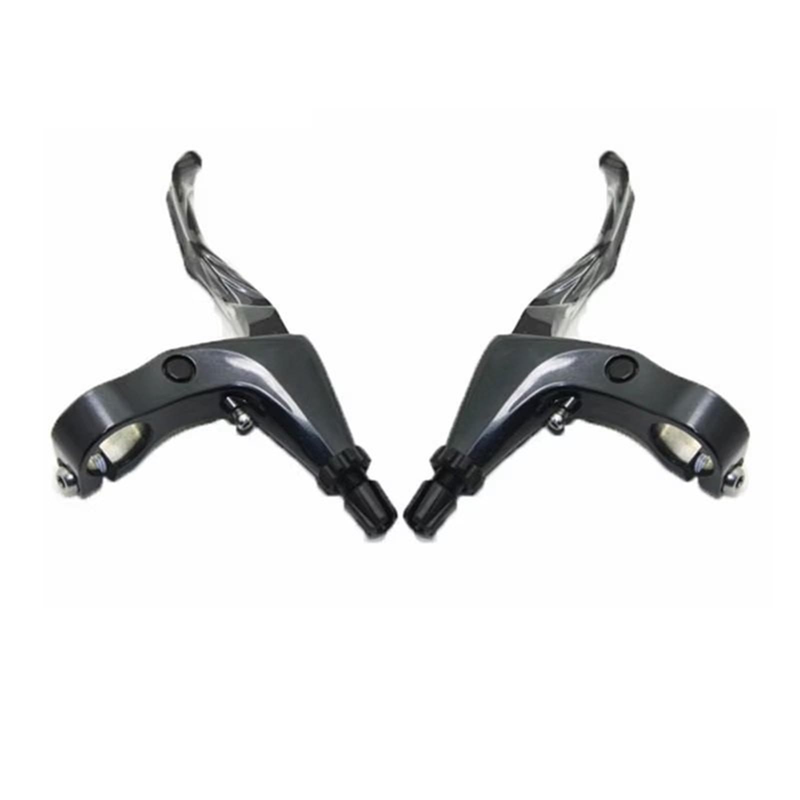 AIQWOJD Bike Rear Brake Drum Bike Brake Rear Drum BL-R3000 BL-4700 22.2mm Flat Bar Road Bike Bicycle Brake Levers Black Left Right Bike V Brake(1 Pair BL R3000)