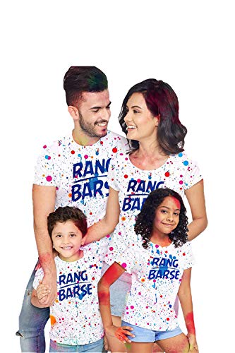 Buy Bon Organik Rang Barse Holi Tshirts 