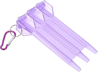 BESPORTBLE Caixa De Dardos Organizador De Dardos Estojo De Dardos De Vôo Recipiente De Dardos Estojo De Dicas De Dardos Ao Ar Livre Protetores De Proteção De Dardos De Plástico Transparente