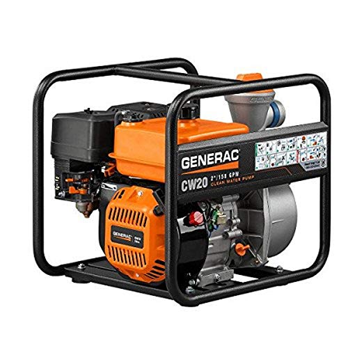 Generac 6918 CW20 2-Inch Clean Water Pump with Easy Prime