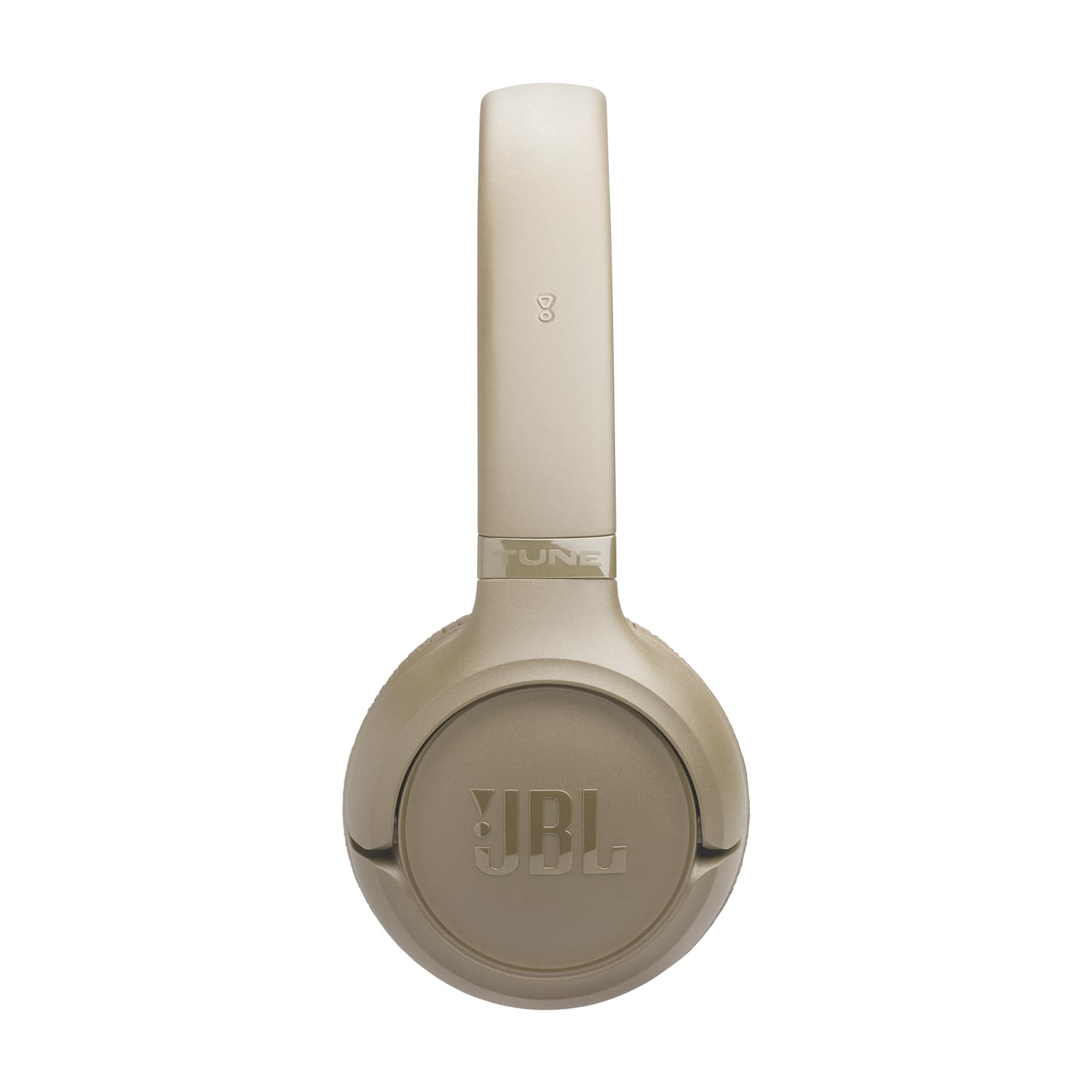 JBL Tune 530 Casque Filaire Confortable avec Microphone, Son JBL Pure Bass, préréglages EQ, Design Pliable et câble Anti-nœuds, Mousse Moka