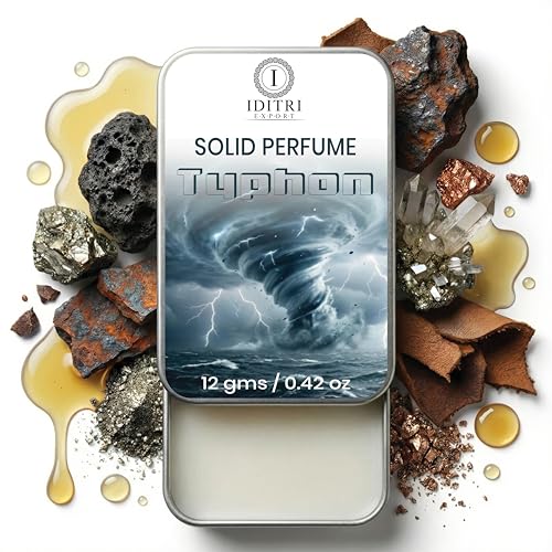 Image of IDITRI EXPORT Solid Perfume |pineapple&Typhon Alcohol Free Wax Perfume Balm, Long Lasting | Pocket Tin 12g, Pack Of 2| Non Greasy Smooth Glide, Travel Friendly Men And Women