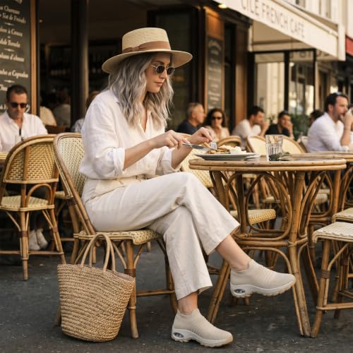 Image of STQ Walking Shoes for Women Slip on Sock Sneakers Non Slip Air Cushion