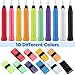 PercyEffie 100 PCS Tennis Racket Overgrips, 10 Colors Badminton Racket Overgrip Bulk, Soft Tennis Racket Grip Tape, Anti Slip and Absorbent Grip for Badminton Racquet, Fishing Rods, Bike Handlebar