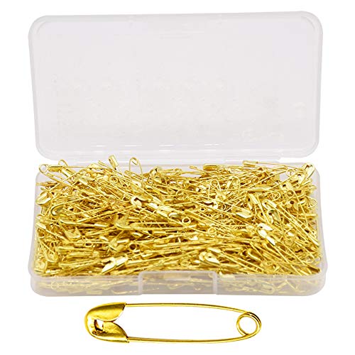 LINVINC Spilla da Balia 400 Pezzi, Oro - Spille di...
