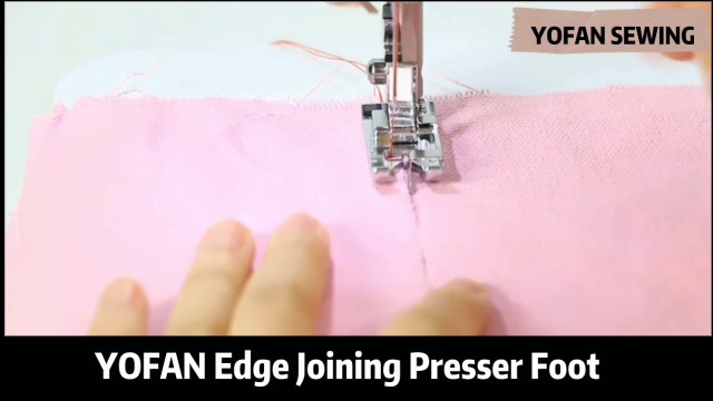 Prensatelas Edge Joining para máquina de coser miniatura 7