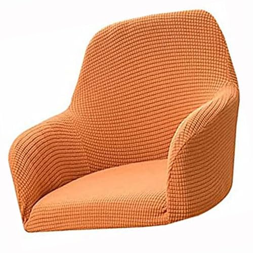 Housses de chaise de salle à manger haut de gamme design moderne orange x2