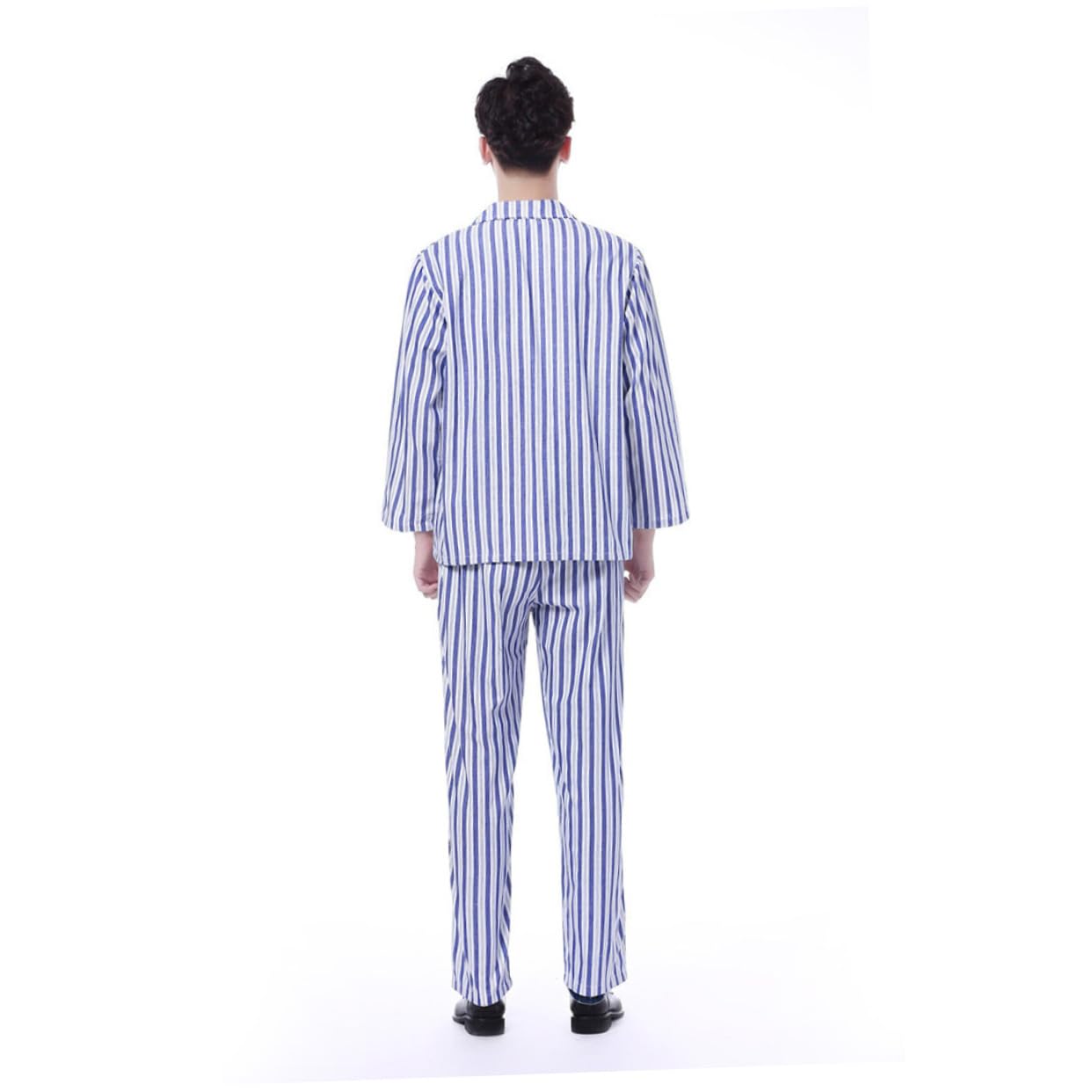 Vestiti da Ospedale Loungewear pigiamoni i pigiamini Pijama Camicie da Notte in Cotone Indumenti da Notte in Cotone Tute Vestiario Pigiami per Adulti Pigiama a Maniche Lunghe