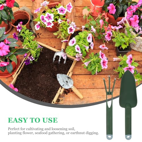 Kit 2 herramientas de jardinería Kisangel miniatura 4