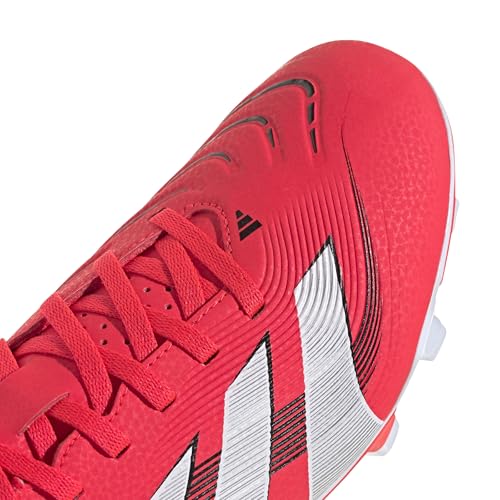 adidas Predator Club Firm Multi Ground Football Boots, Scarpe da Calcio Unisex-Adulto, Lucid Red/Cloud White/Core Black, 40 EU - Immagine 4