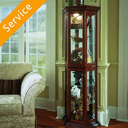 Curio Cabinet Assembly