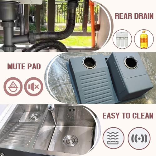 Reviews y listado de Lavabo doble seno que Puedes comprar On-line. 21 Imagen adicional