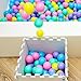 LittleTom Ab Null: 50 Bunte Bälle für Bällebad Baby Spielbälle 5,5cm - Indoor Outdoor Spielzeug für Spielzelt Spieltunnel Bällebad Kinder Plastikbälle Klein - Babyspielzeug Bällchenbad für Babys