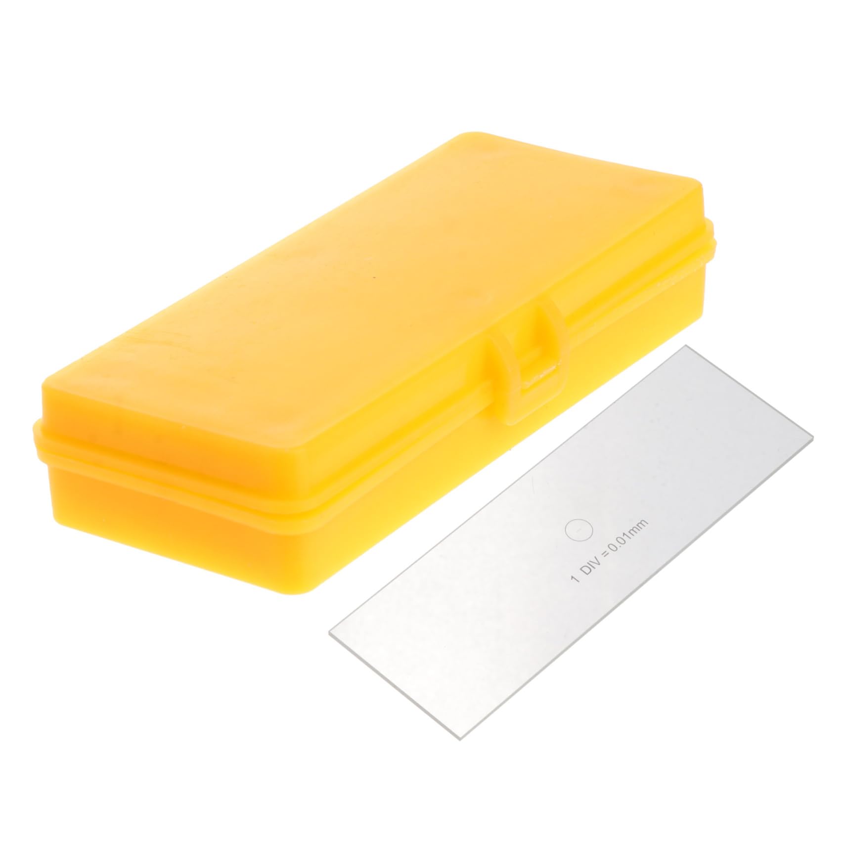 CHILDWEET Platform Micrometer Microscope Camera Slide Calibration Slide Ruler Reticle Accurate Calibration Slide Polorid Camera Slides for Microscope Stage Micrometer Micrometers Glass