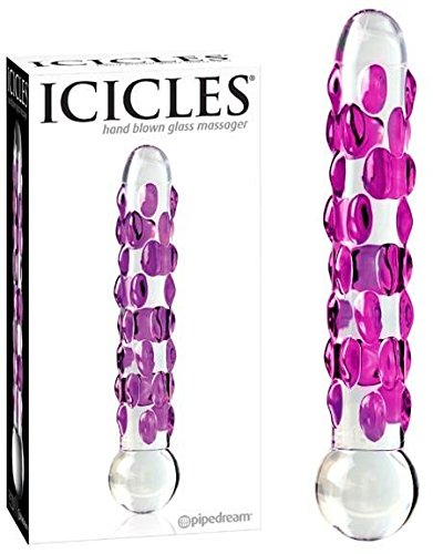 Consolador de cristal Icicles No. 07 Pipedream USA