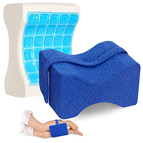 Foverhom Oreiller Orthopédique En Mousse à Mémoire De Forme Pour Soulager La Sciatique Les Douleurs Dorsales La Grossesse Les Douleurs Aux Jambes Les Hanches Et La Sciatique