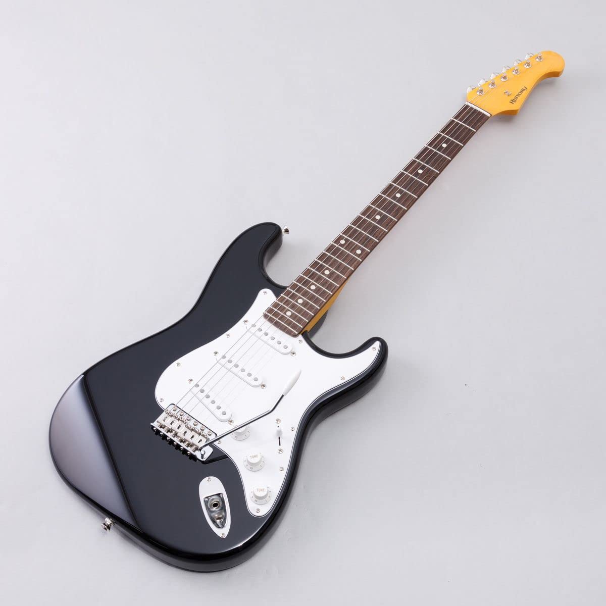 Amazon | HISTORY HST-Standard BLK Black エレキギター 初心者12点