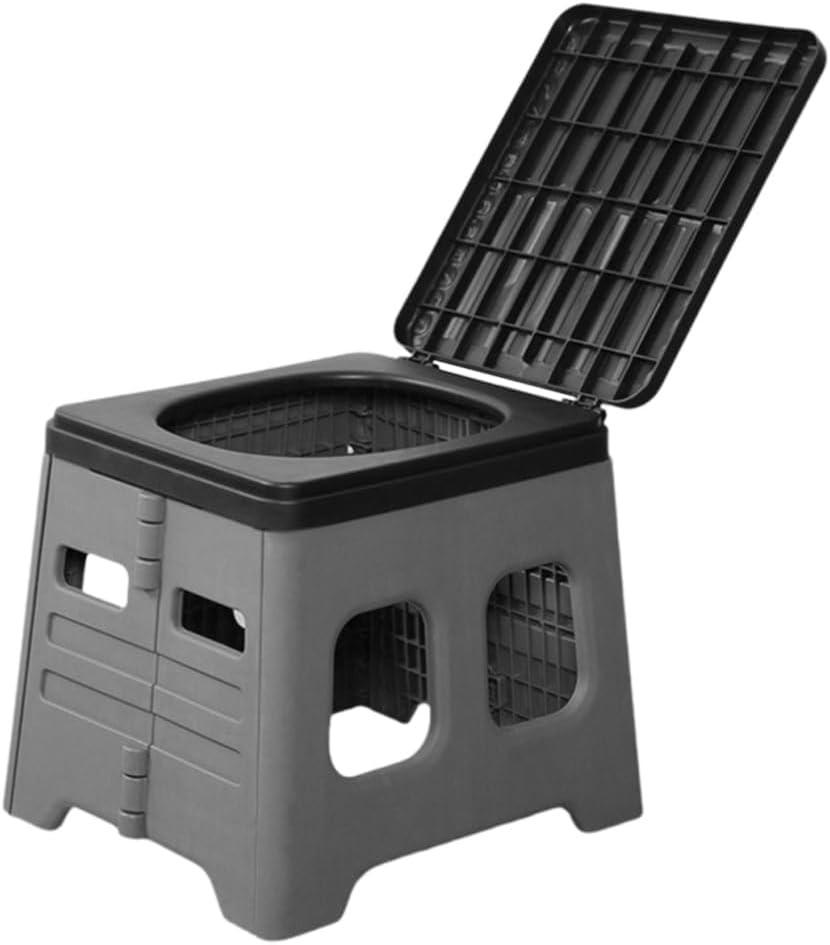 VANZACK Portable Car Toilet for Outdoor Travel Lightweight Camping Potty for Adults Material for Easy Carrying Emergency Use Camping Accessory