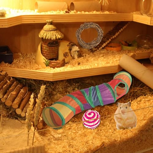 Túneles para conejos plegables que evitan el aburrimiento de tu mascota 3