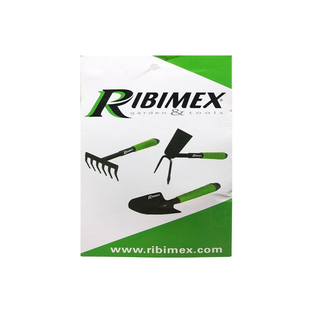 RIBIMEX - PROFX3/P1 - Set da giardinaggio - (Paletta Rastrello Zappetta) - 3Pz