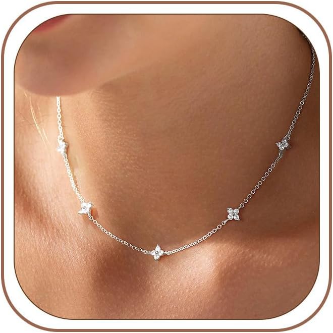 A-clover chain silver