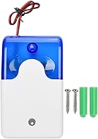 Vista 7 de Sirena estroboscópica con cable de 12 V, 110 dB con cable para interior audible y alarma de sonido de sirena auxiliar para sistema de alarma