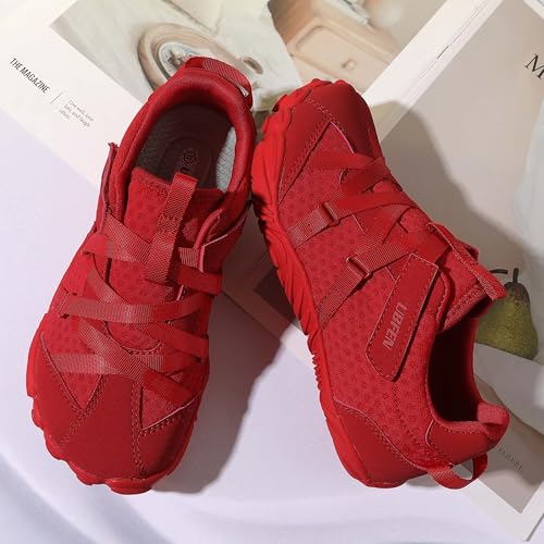 Image of UBFEN Kids Barefoot Shoes Zero Drop Wide Toe Box Sneakers for Boys Girls | Hook&Loop, Lightweight, Breathable, Suitable for Hiking, Walking, Tennis, Running, Daily Wear, Toddler, Little Kid, Big Kid
