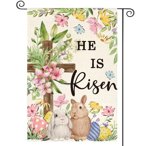 Easter Garden Flag
