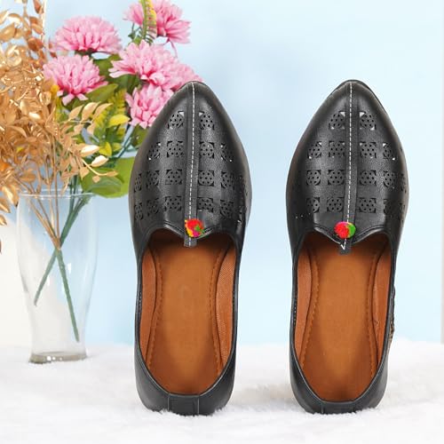 Image of DFR Mens Juttis Ethnic Mojaris | Casual Loafers Juti Shoe for Men