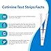 Areta Cotinine Test Strip: Nicotine Tests for Home Continine Urine Screen Test Kits Quick Result in 5 Minutes for Over The Counter Use -Detect 200ng/mL Cutoff Level - # ASCOT-114C (10 Pack)