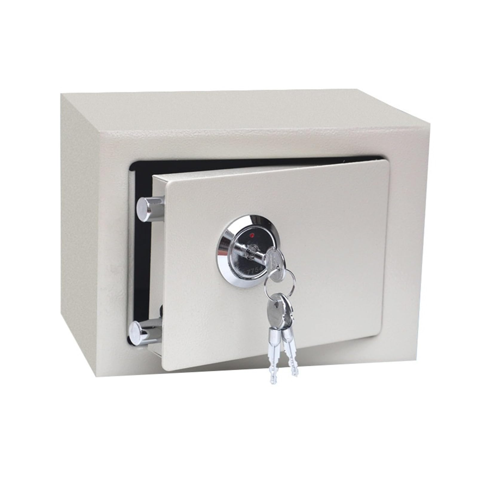 Caja Fuerte de Seguridad Caja de Seguridad for Documentos Almacenamiento Oficina Metal Gabinete Acero Certificado for el hogar for Llaves(Groen)