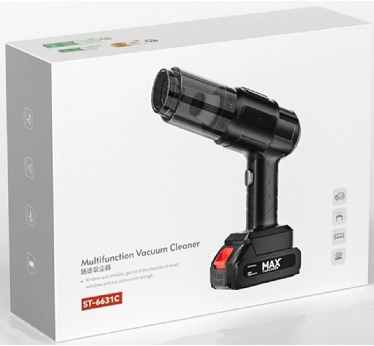 Multifunction Cordless Handheld Vacuum Cleaner