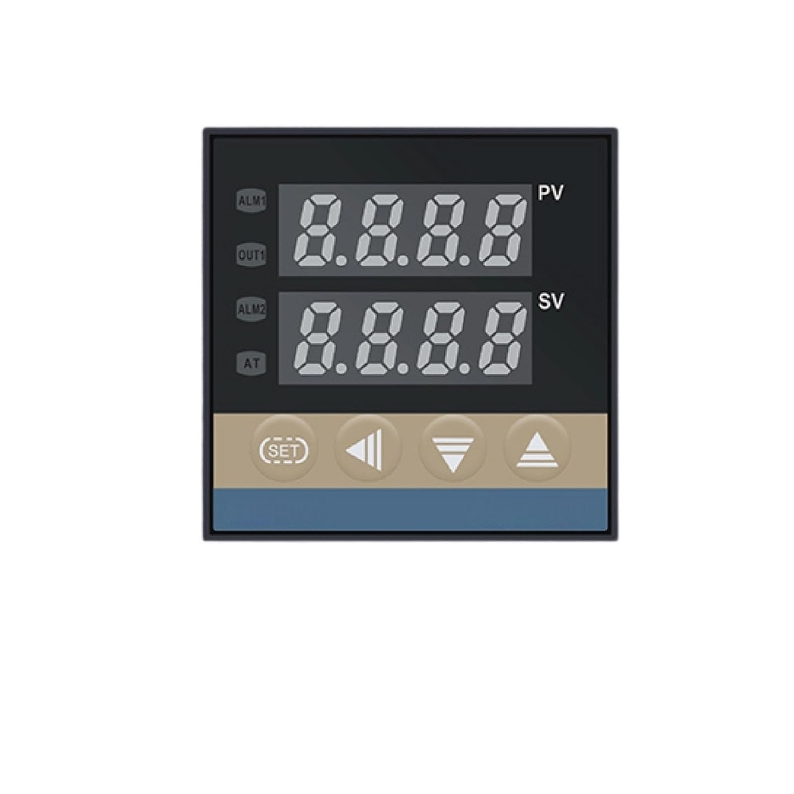 Controlador de temperatura PID digital C900 8AN con entrada universal y salida de 4-20 mA, relé de estado sólido