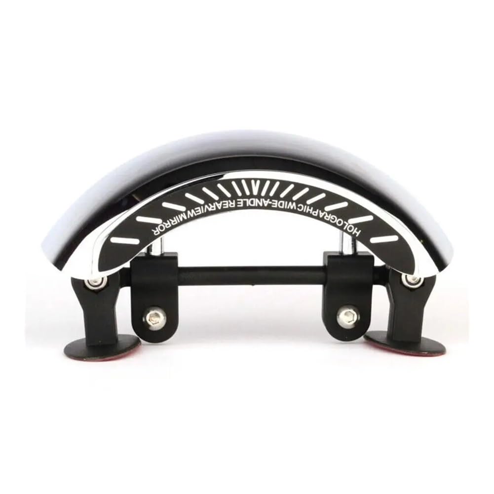 Espejo retrovisor pequeño de gran angular de 180 grados para evitar accidentes en moto 8