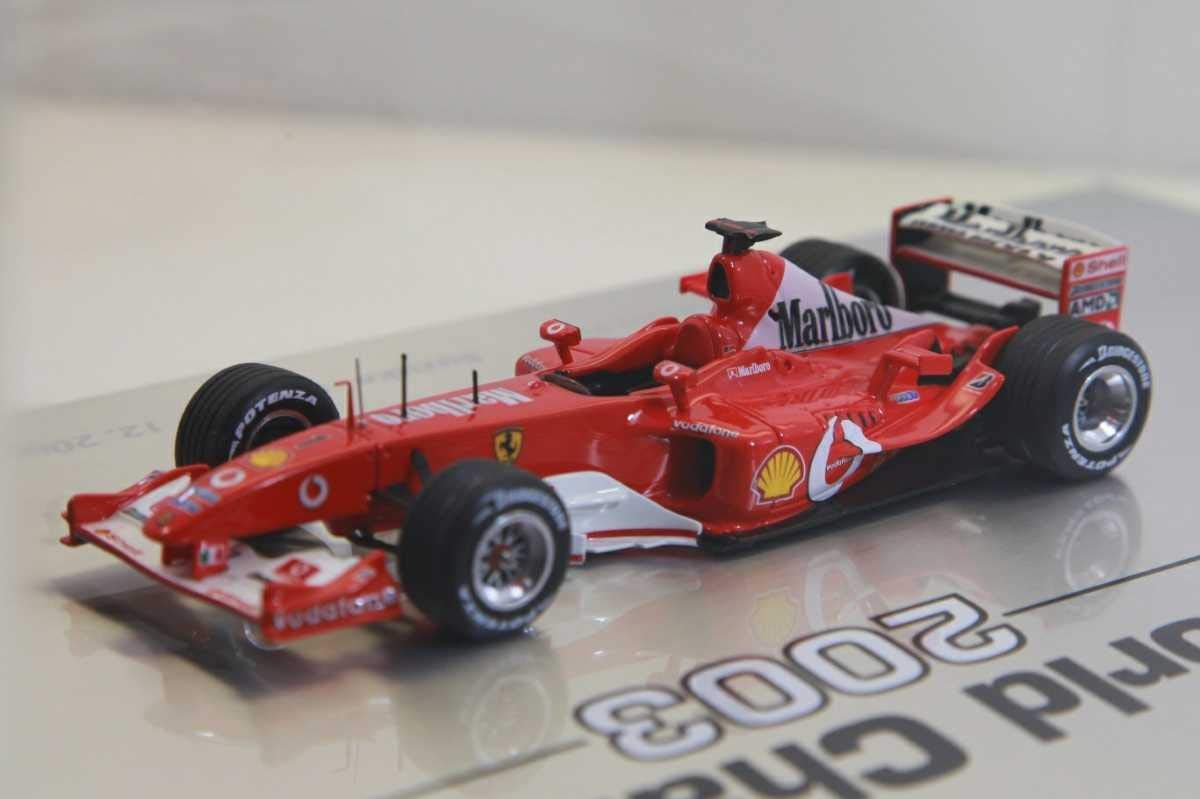 kou様 リクエスト　確認用　 フェラーリ　F2003-GA ミニカー Amazon | 完成品 メイクアップ × BBR 1/43 フェラーリ F2003-GA