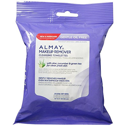 Almay Makeup Remover Cleansing Towelettes, Oil-Free 25 Ea (Pack Of 2) #TOP5