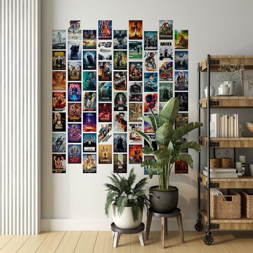 Image of VEENSHI Set of 54 Movie wall poster | Wall Art | Room Decor | Bedroom Decor | Size : 6x4 inch