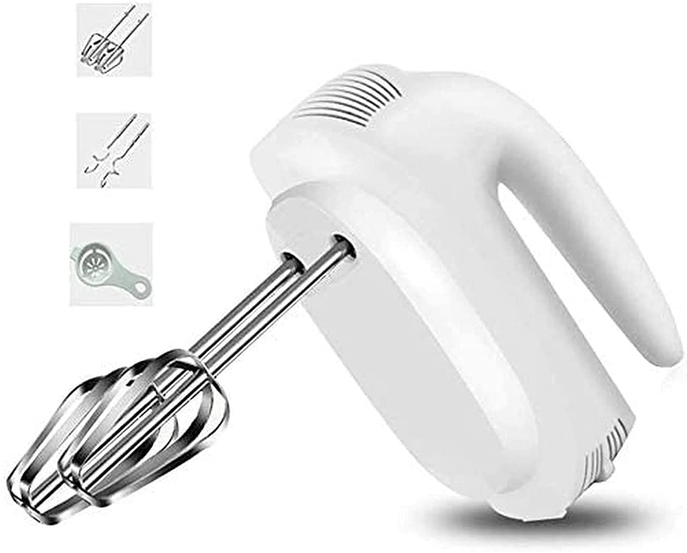 YOUOOK Hand Mixer Electric 5 Speed 150W Multi-speed Hand Mixer Dough Hooks and Whisk