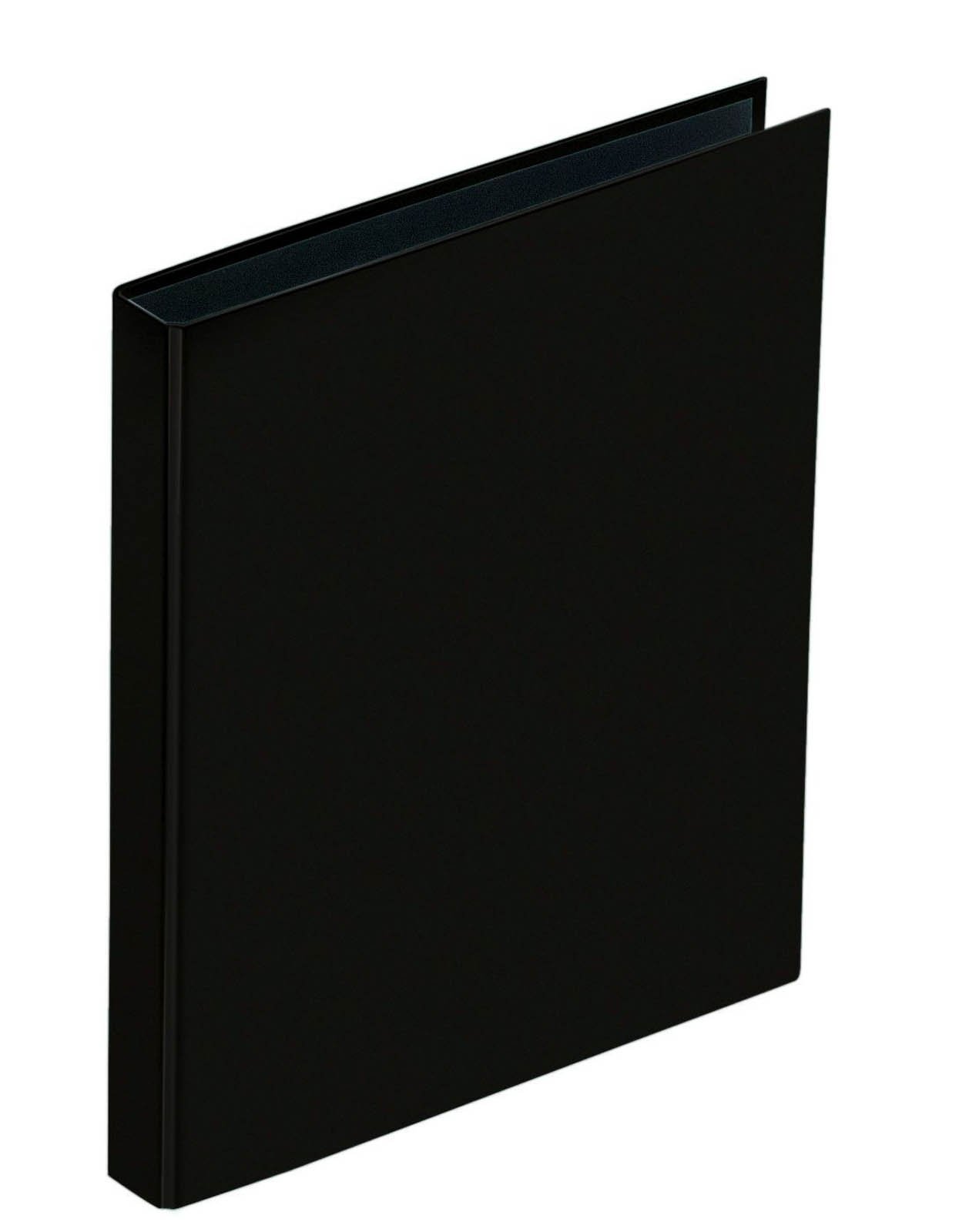 Pagna Ring Binder A4 Basic 2-Pack Plastic Folder Clamping Mechanism with Binder – Black