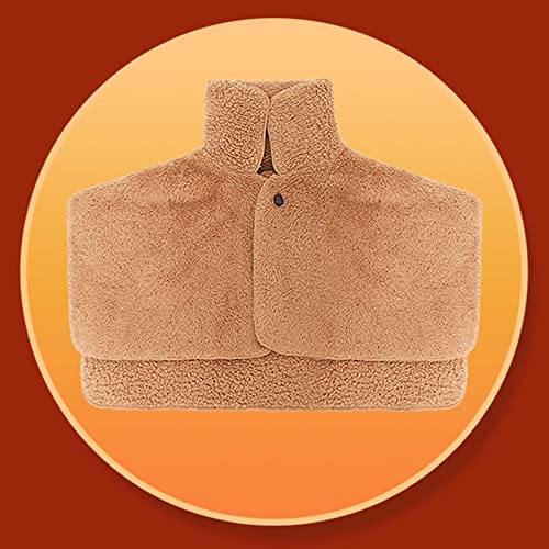 Shoulder Brace Warmer Neck Wrap Winter Keep Warm Comfortable Cape Shawl Back Warmer for Home Indoor Unisex Elderly3