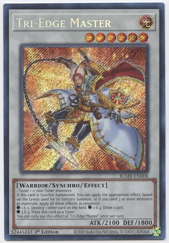 Tri-Edge Master - BLMR-EN008 - Secret Rare - 1st Edition