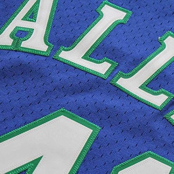 Mitchell & Ness Dallas Mavericks Dirk Nowitzki 41 Royal Replica Swingman Jersey 2.0 NBA HWC Basketball Trikot