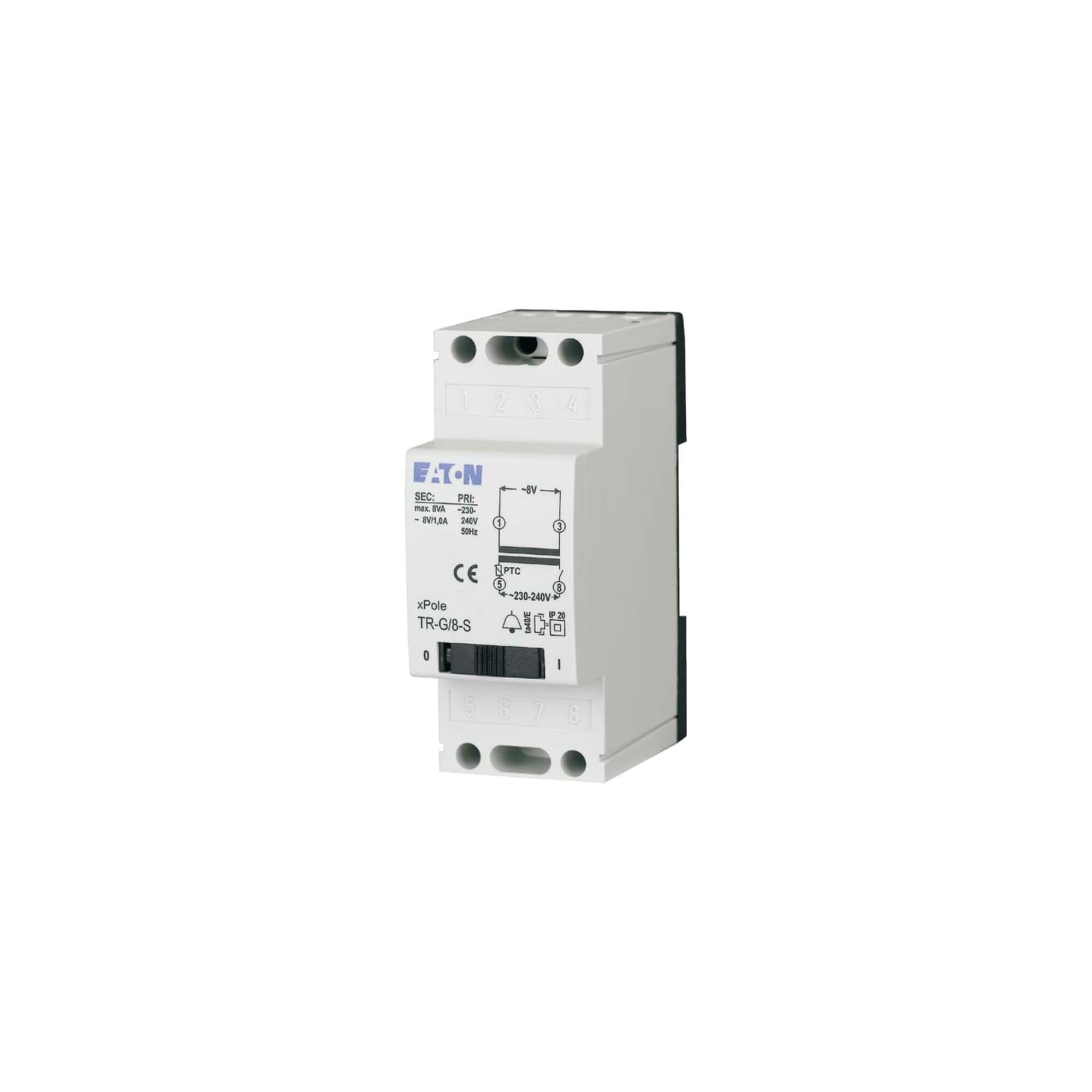 Transformador de timbre Eaton 272483 modular 230V para cuadro de automaticos 3