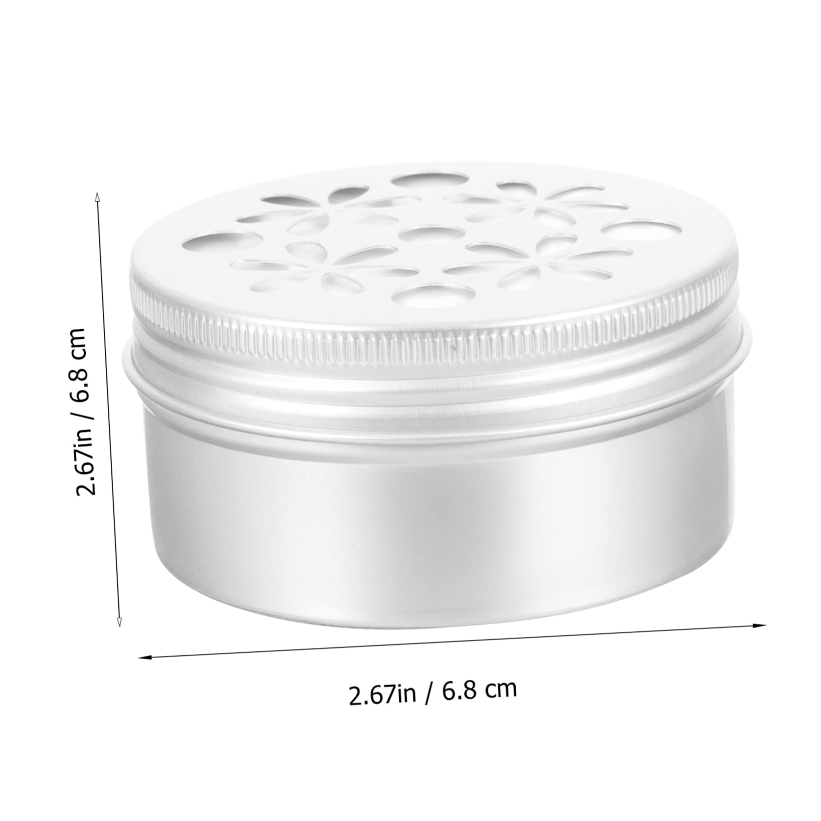 10 Latas de Aluminio Resistentes a Mordeduras y Abrasiones, Capacidad 80ml, Caja Portátil para Entrenamiento de Olfato de Perros para Adiestramiento Canino