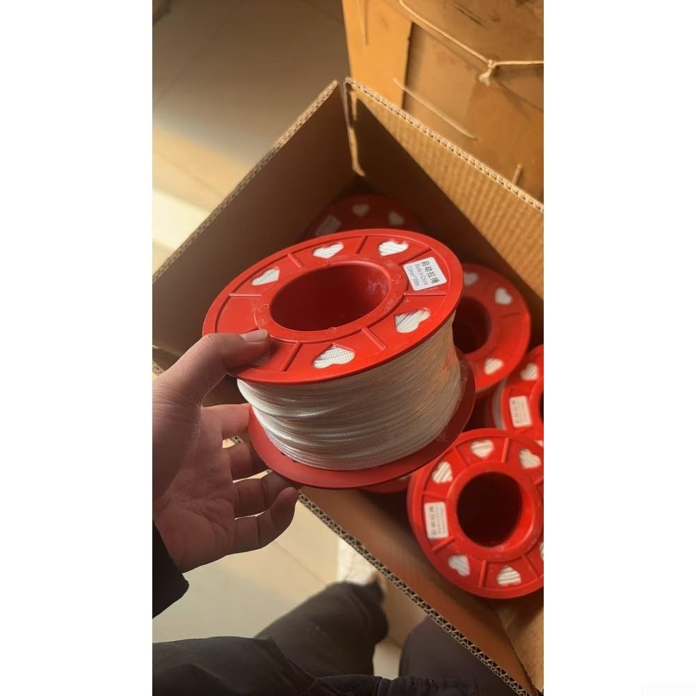 Corde de démarrage pour moteur de tondeuse à gazon, tronçonneuse, câble de démarrage pour outils et équipements de jardin à essence (4 mm x 100 mètres)