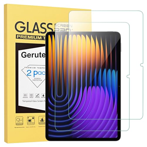 Gerutek [Lot de 2 Verre Trempé pour Xiaomi Mi Pad 7 / Mi Pad 7 Pro (11.2 pouces) 2024, 9H Dureté, Haute Définition, Anti Rayures, sans Bulles, 2.5D Film Protection Écran pour Xiaomi Mi Pad 7 11.2" Gerutek [Lot de 2 Verre Trempé pour Xiaomi Mi Pad 7 / Mi Pad 7 Pro (11.2 pouces) 2024, 9H Dureté, Haute Définition, Anti Rayures, sans Bulles, 2.5D Film Protection Écran pour Xiaomi Mi Pad 7 11.2"