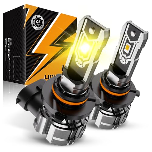 Image of Auxbeam H10 9140 9145 Fog Lights Golden Yellow Offroad Lights 10000LM