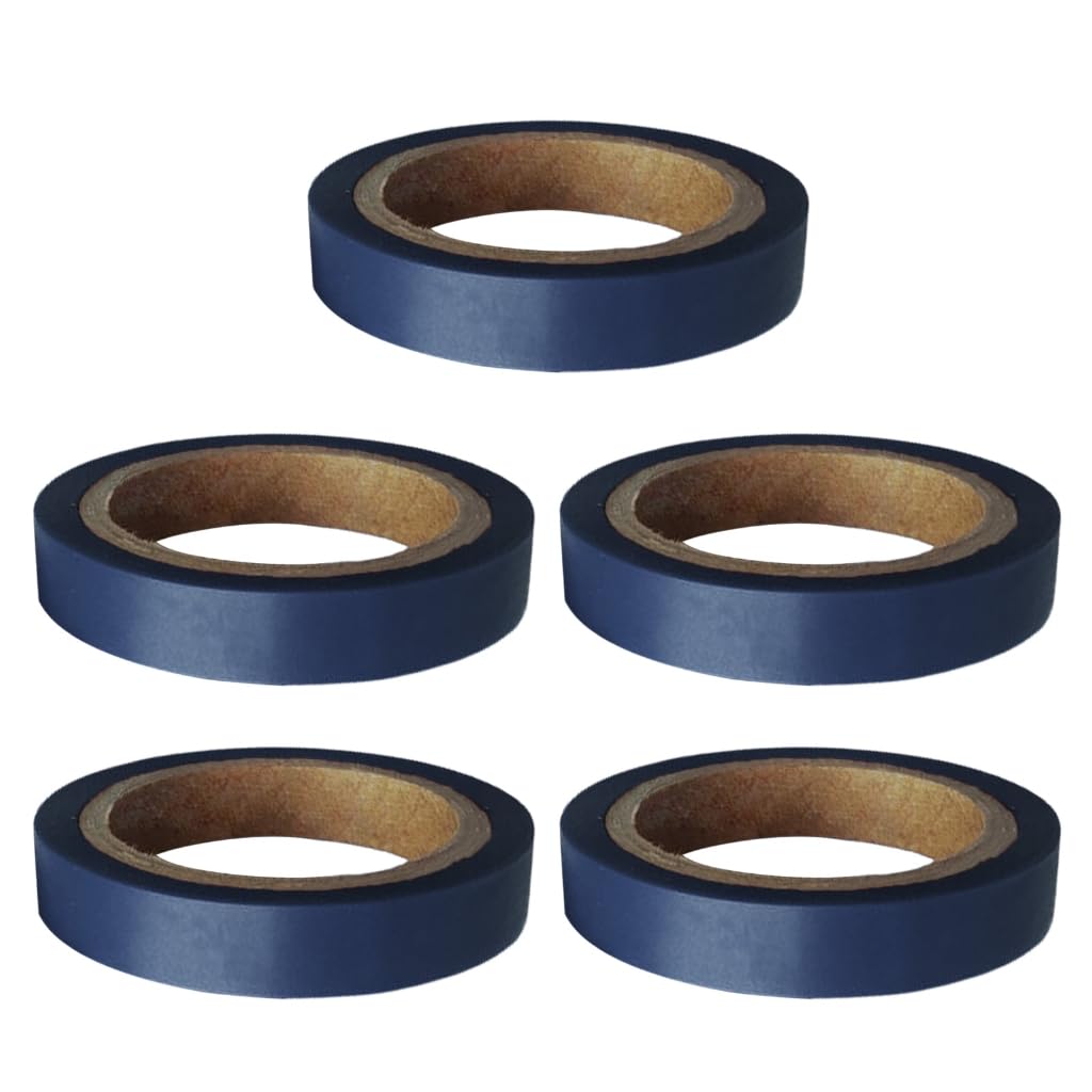 5 Roll Grip Finishing Tape Sweat Sealing Special Band Tape Tennis Grip Racket Tape Sticky Seal for Tennis Badminton